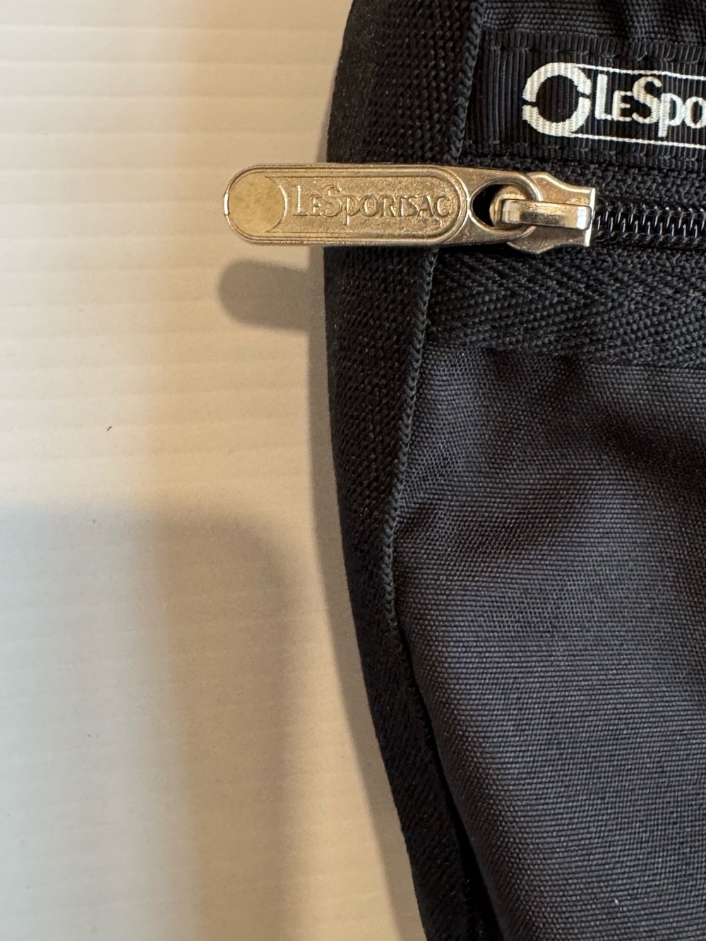 LeSportsac Rip Stop  Black Crossbody Shoulder Bag - Picture 3 of 14